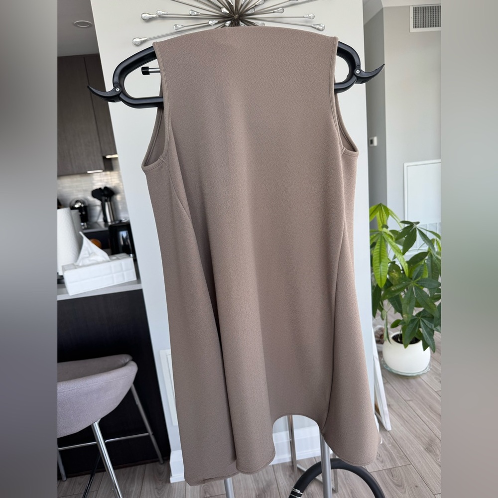 Seven Sisters Taupe Drape Vest - Picture 6 of 11